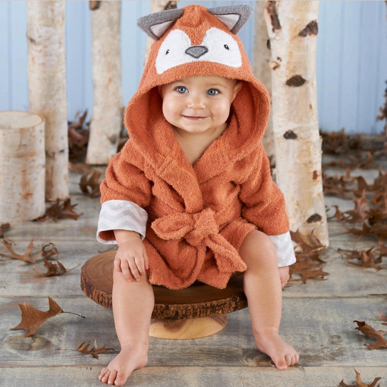 Children's Hooded Animal-shaped Absorbent Bathrobe - Baby Bathing -  Trend Goods
