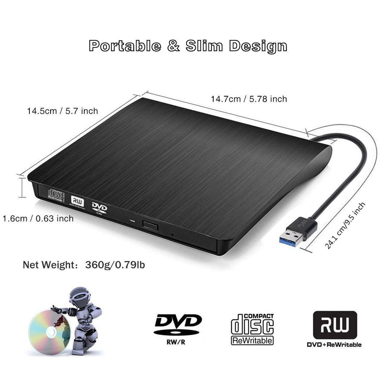 Notebook External Mobile Optical Drive - Portable DVD -  Trend Goods