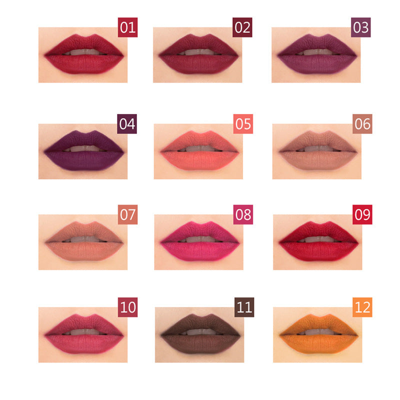 Waterproof Non-marking Matte Velvet Lipstick Pen - Lipsticks -  Trend Goods