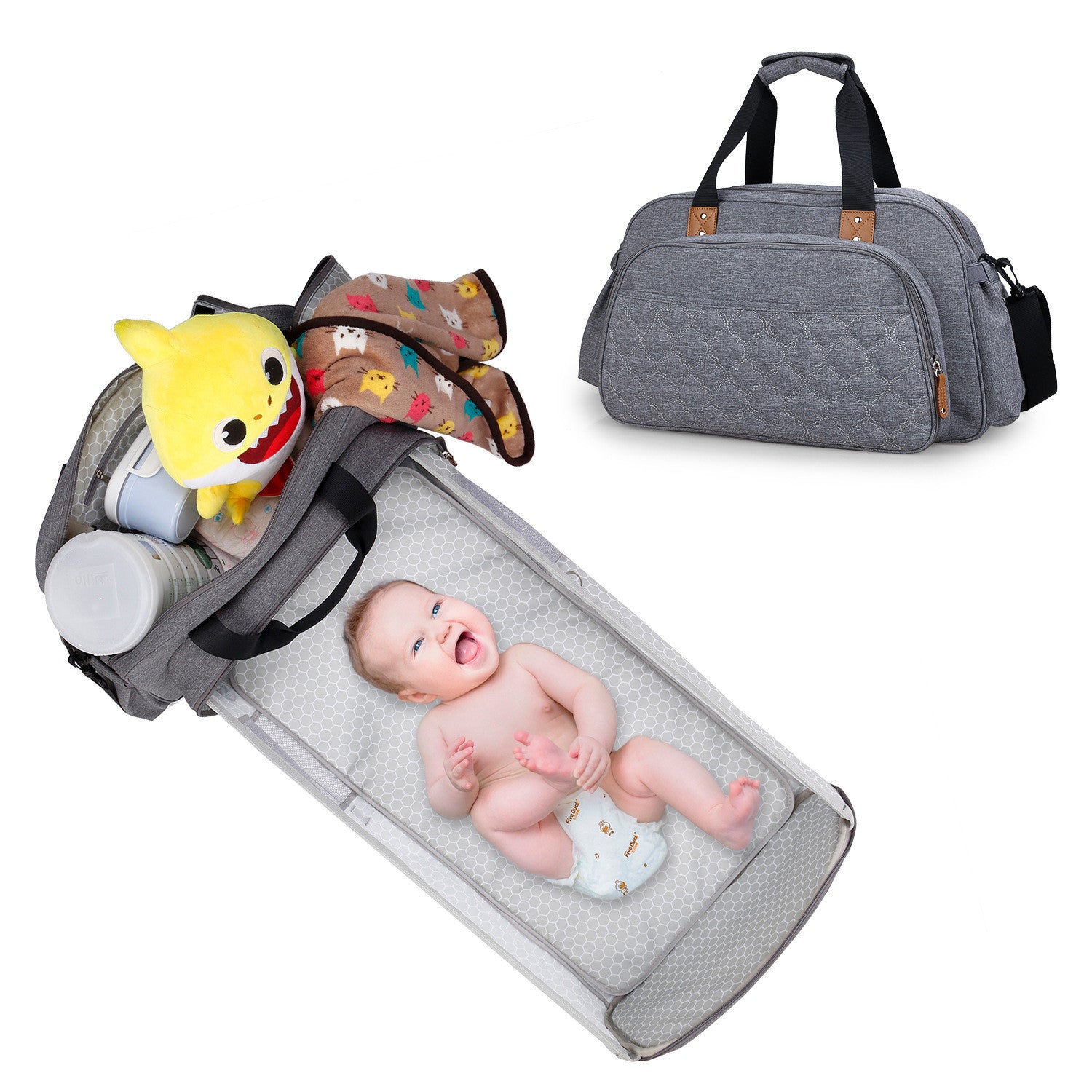 Convertible Baby Diaper Bag Baby Bed Diaper Changing Table Pads - Baby Care -  Trend Goods