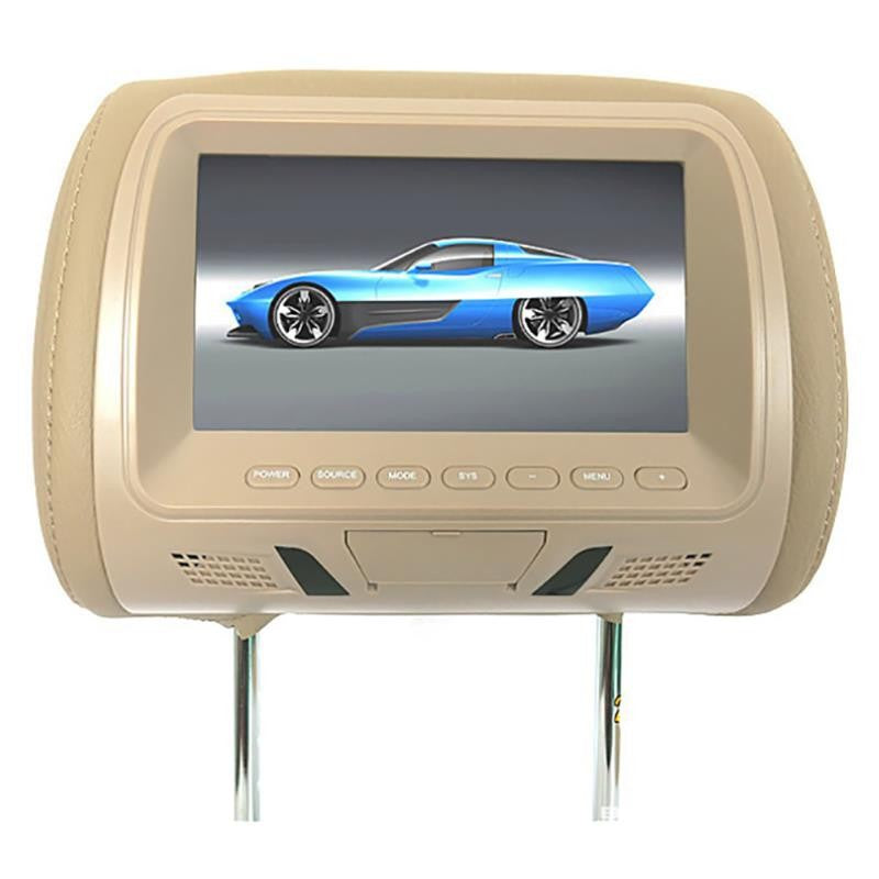 Universal 7 Inch Car Headrest Monitor - Monitors -  Trend Goods