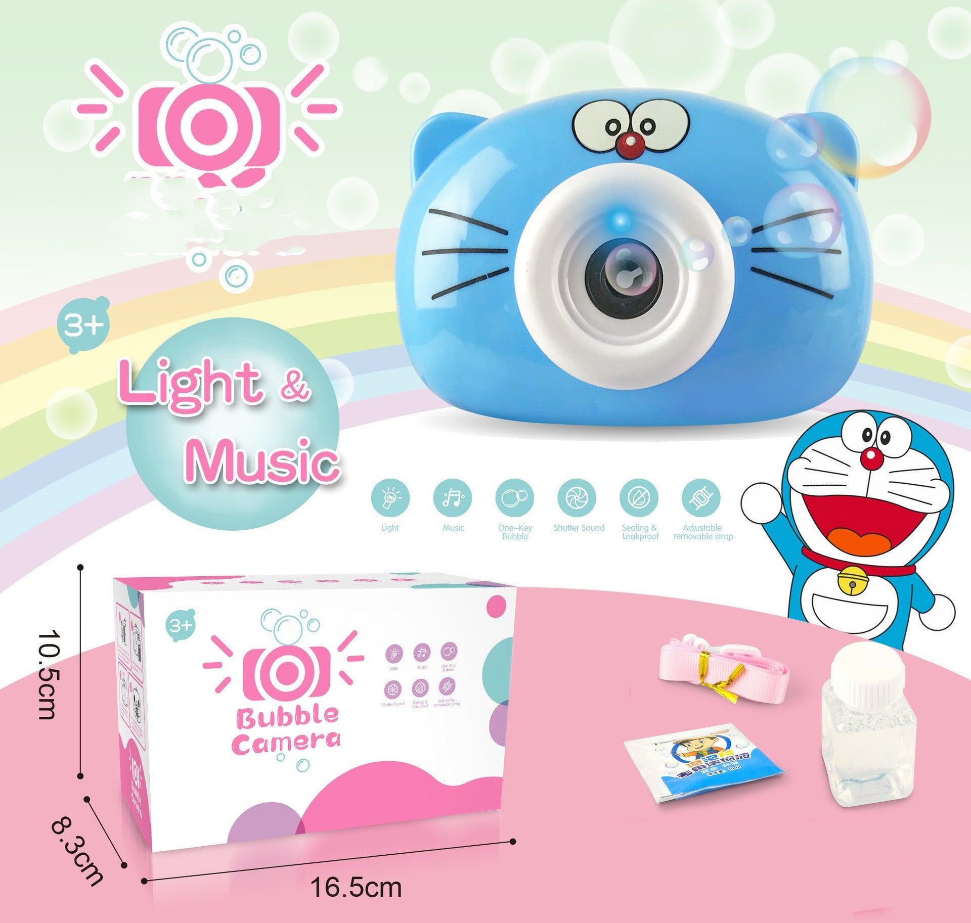 Automatic Bubble Camera Machine with Music - Toys & Games -  Trend Goods