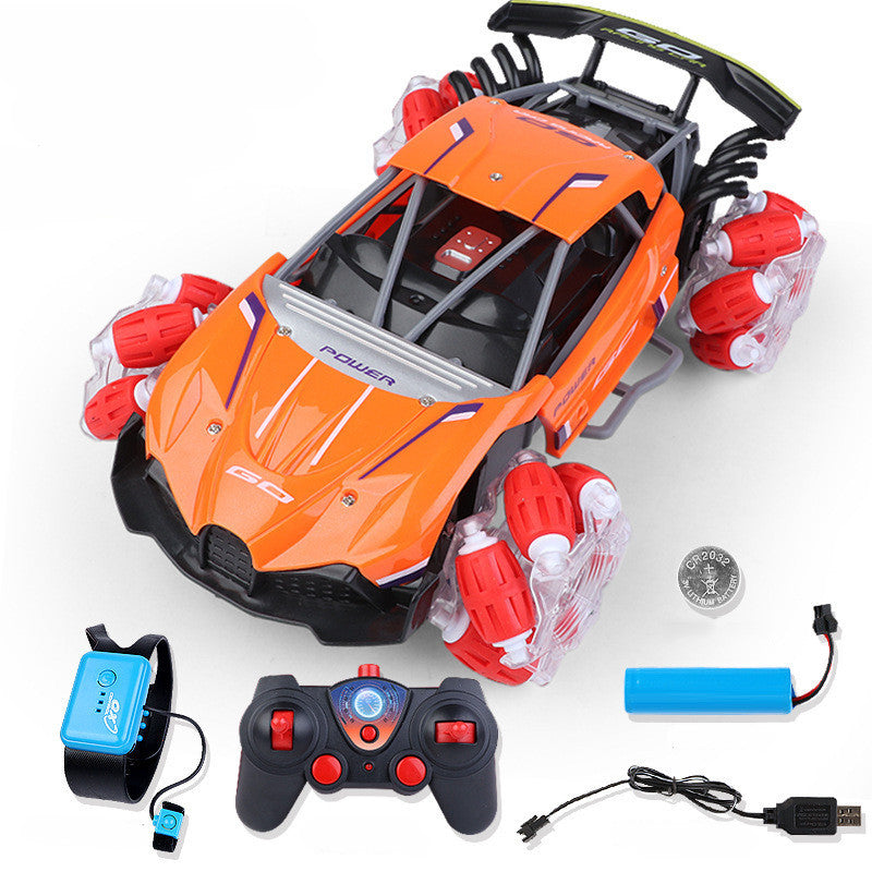 Climbing Speed Rotating Four-Wheel Drive Stunt Drift Gesture Remote Control Car - RC Toys -  Trend Goods