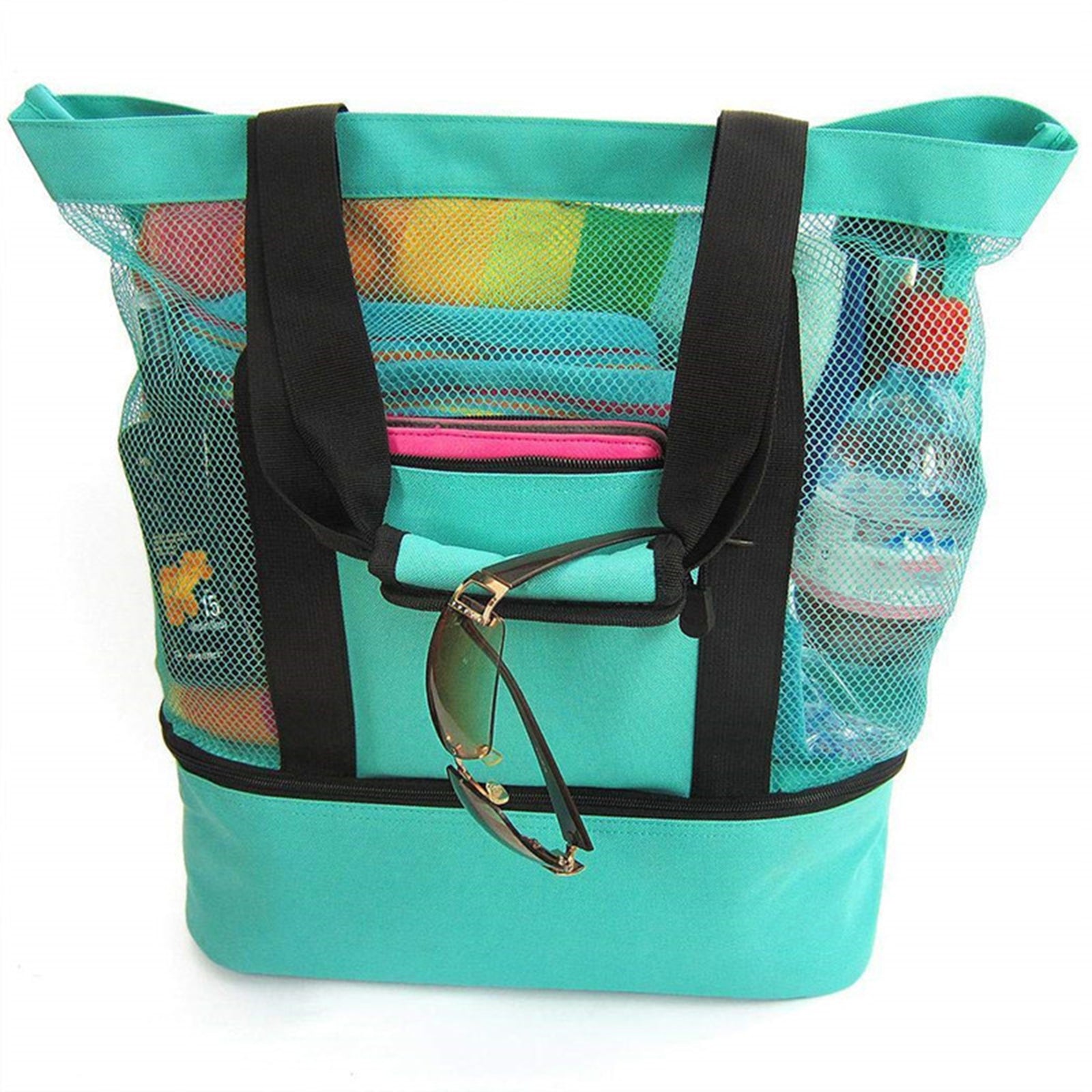 Large Capacity Double Layer Canvas Storage Bag - Totes -  Trend Goods
