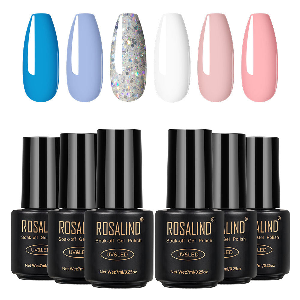 Fine nail polish 6 bottles - Nail Polishes -  Trend Goods