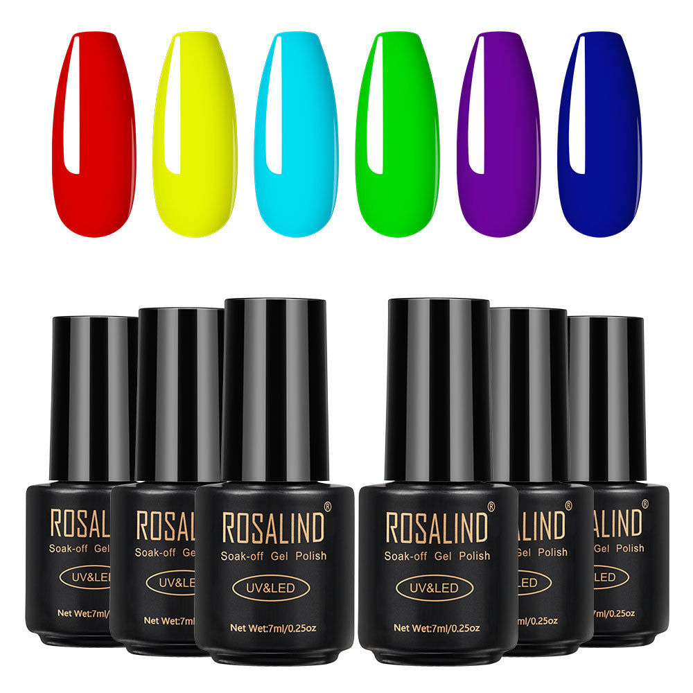 Fine nail polish 6 bottles - Nail Polishes -  Trend Goods