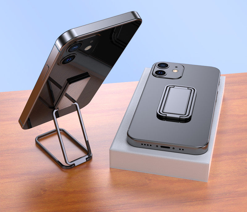 Metal Mobile Phone Bracket Hidden Desktop Fold Ring - Phone Stands -  Trend Goods