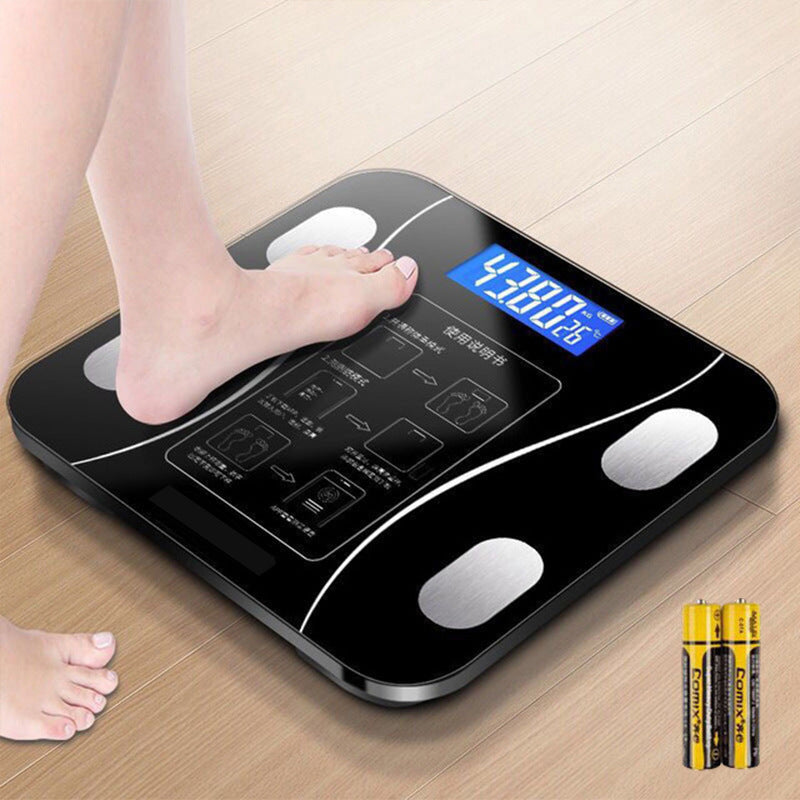 Usb Rechargeable Body Fat Weight Scale - Body Fat Analyzers -  Trend Goods