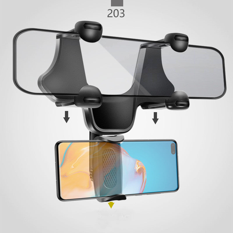 Multifunctional Car Rearview Mirror Phone Holder - Phone Holders -  Trend Goods