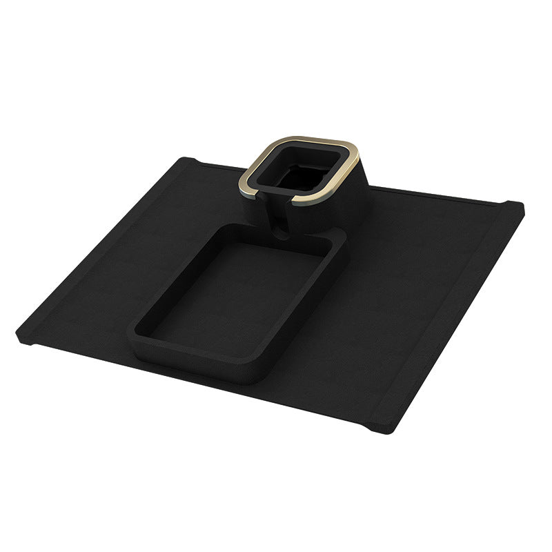 Silicone Insulated Lazy Tray Cup Holder Foldable Mobile Ashtray - Sofa Trays -  Trend Goods