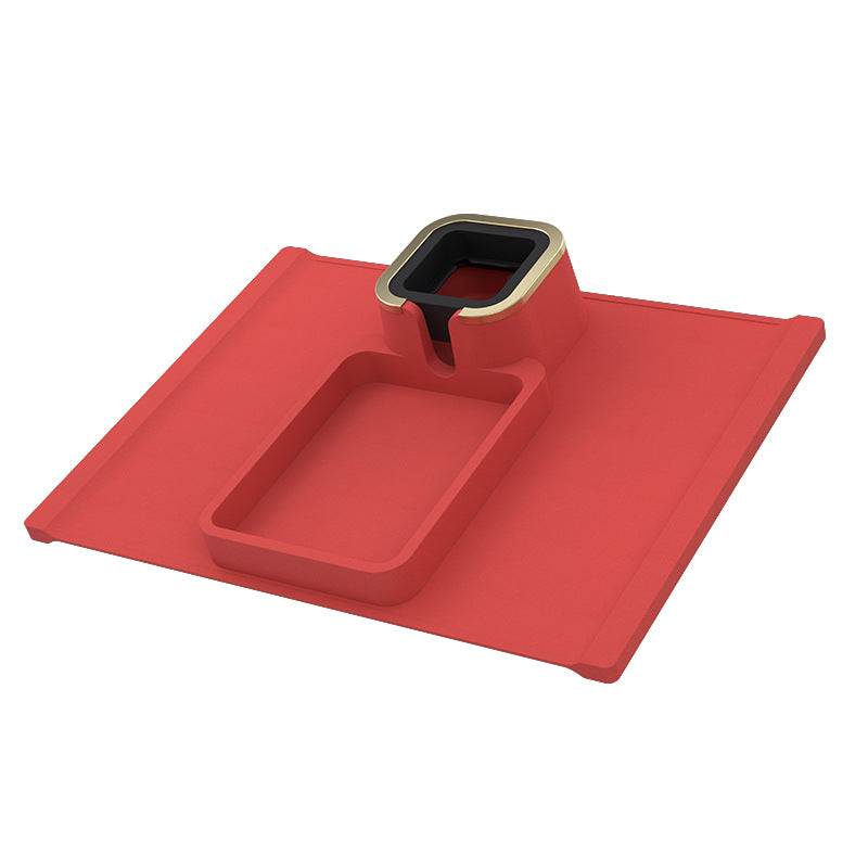 Silicone Insulated Lazy Tray Cup Holder Foldable Mobile Ashtray - Sofa Trays -  Trend Goods