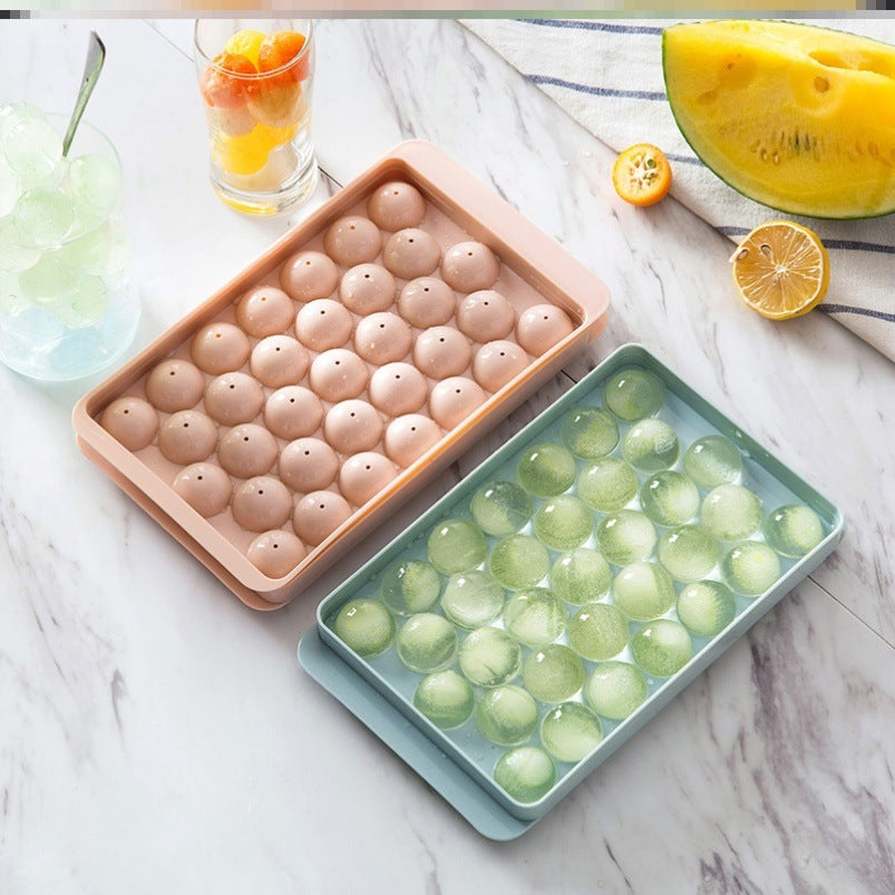 Silicone Ice Tray 3D Round Ice Molds - Ice Cubes -  Trend Goods