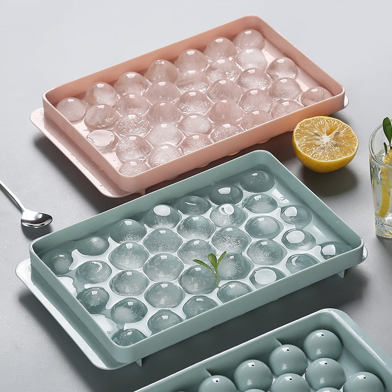 Silicone Ice Tray 3D Round Ice Molds - Ice Cubes -  Trend Goods