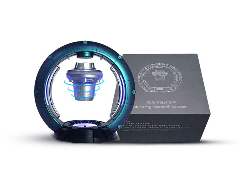 Magnetic Levitation Spacecraft UFO With Bluetooth Speakers and Lights - Ambient Lights -  Trend Goods