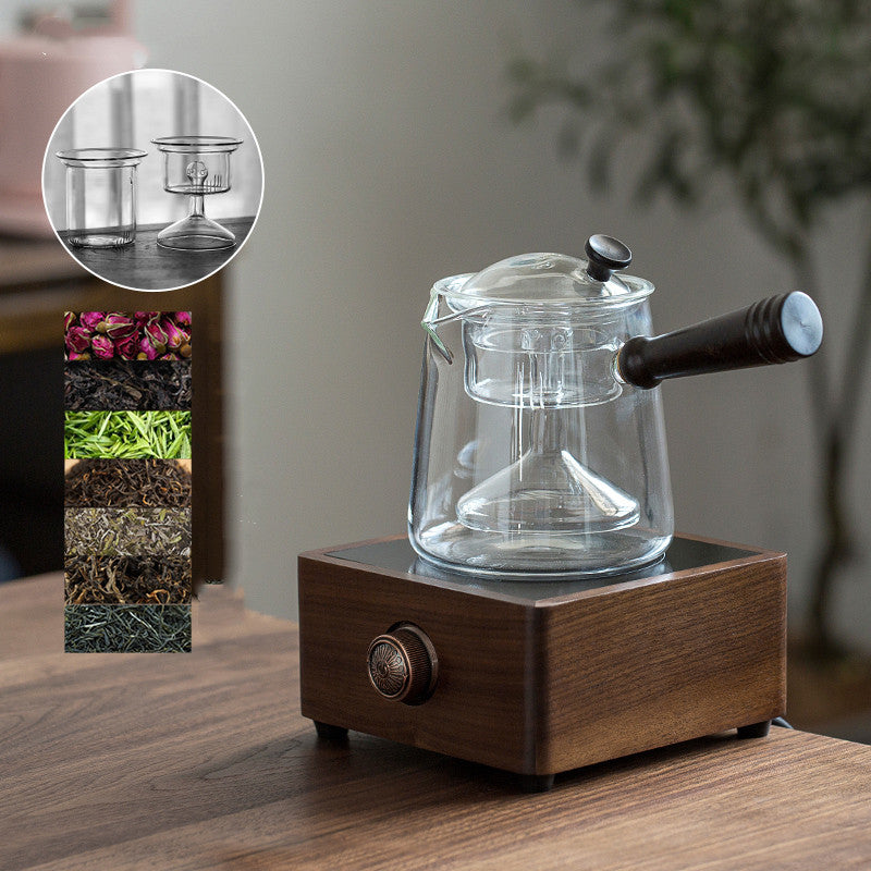 Walnut Automatic Electric Ceramic Stove Tea Maker - Tea Maker -  Trend Goods