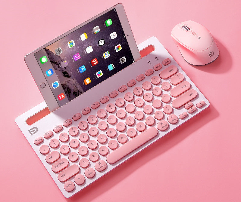 Wireless Bluetooth Keyboard And Mouse Set - Keyboard Mouse Set -  Trend Goods