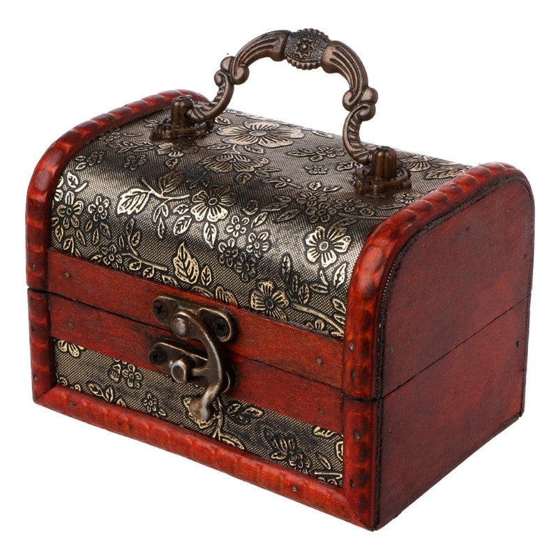 Small Vintage Jewelry Box Treasure Organizer - Jewelry Boxes -  Trend Goods