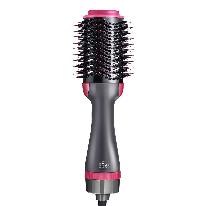 One-Step Electric Hair Dryer Comb Multifunctional Comb Straightener Hair Curling - Hair Brushes -  Trend Goods