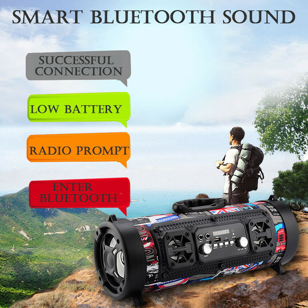 High-power Portable Waterproof Wireless Bluetooth Speaker - Bluetooth Speakers -  Trend Goods