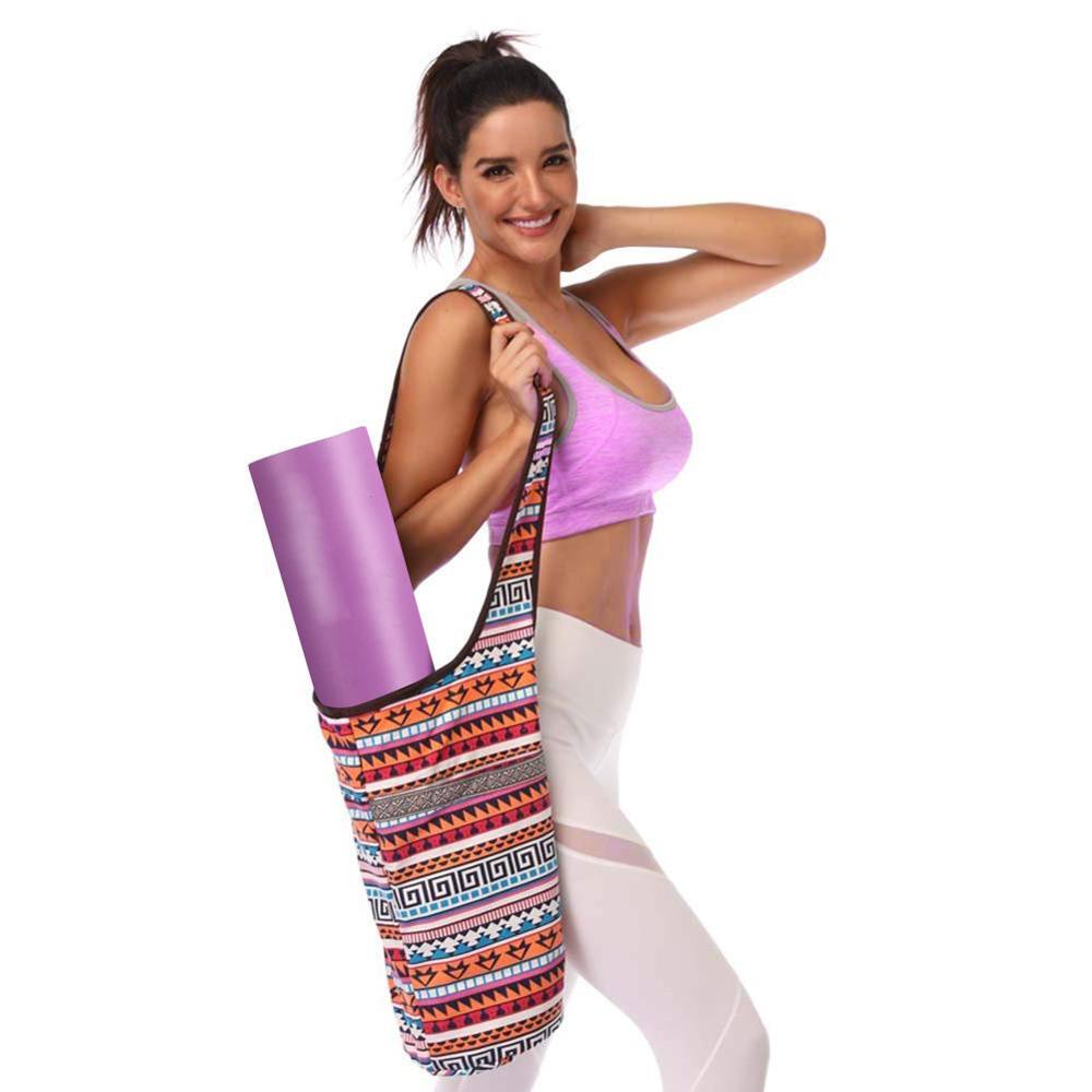 Yoga Bag Backpack with Large Size Zipper Pocket Fit Most Size Mats - Yoga Accessories -  Trend Goods