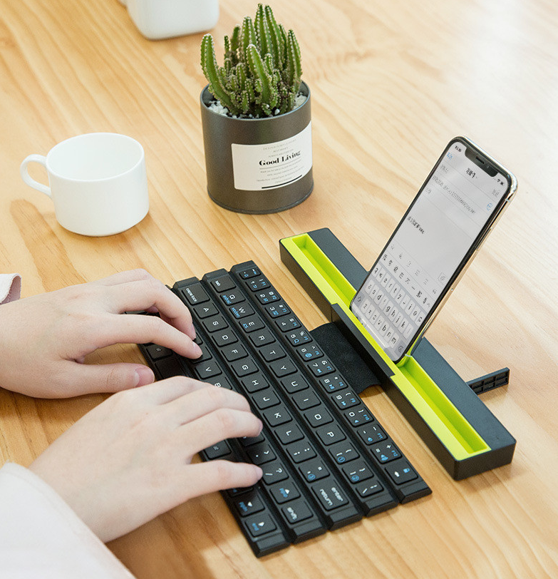 Portable Folding Wireless Keyboard - Keyboards -  Trend Goods