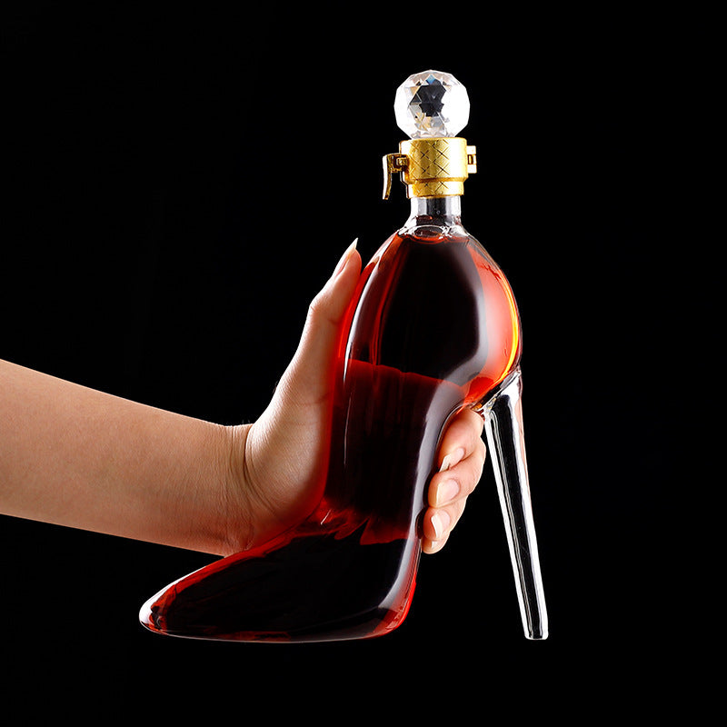 Elegant Glass High Heels Bottle - Decorative Bottles -  Trend Goods