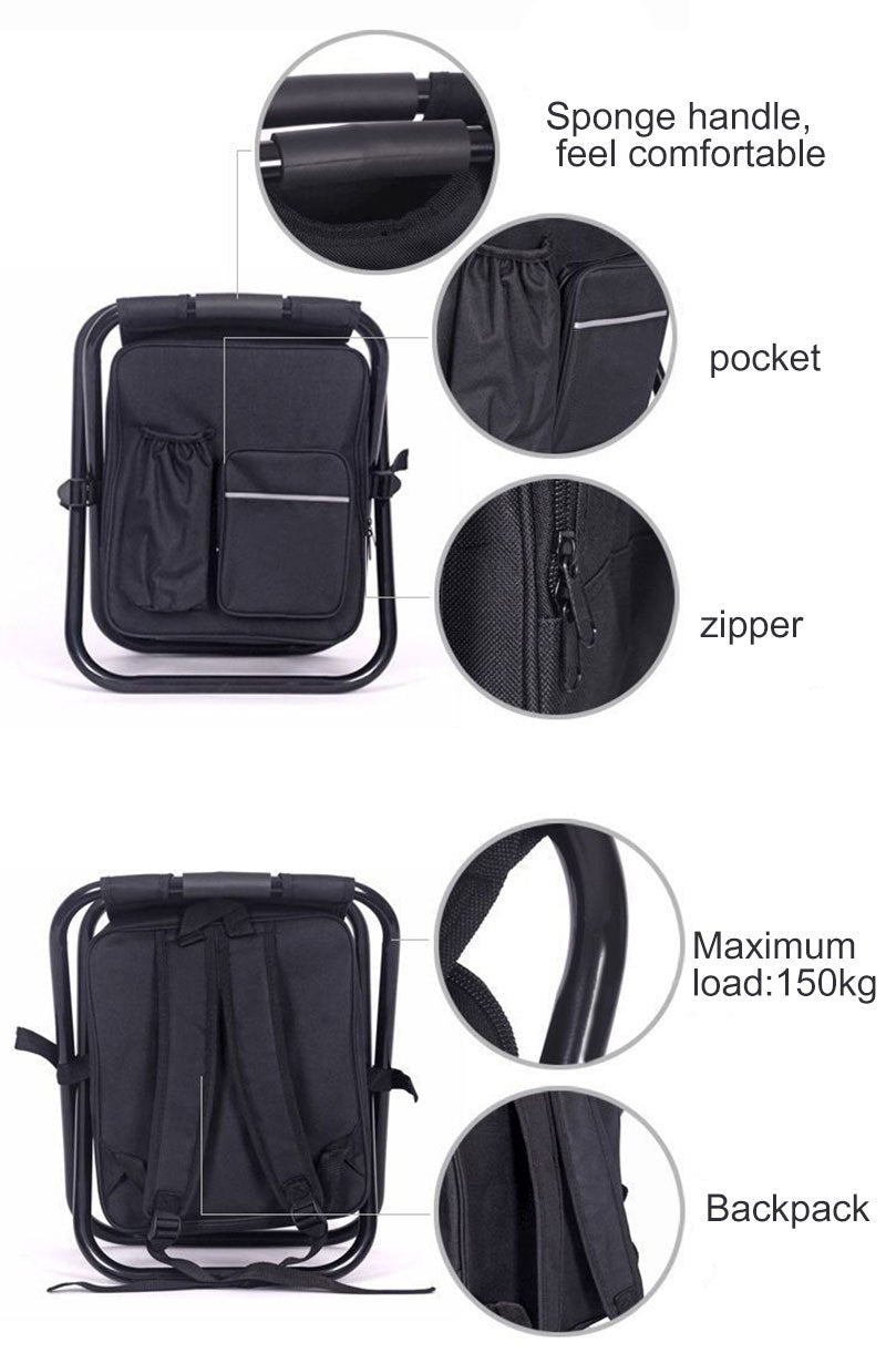 Backpack Travel Storage Cooler Bag Chair - Camping Accessories -  Trend Goods