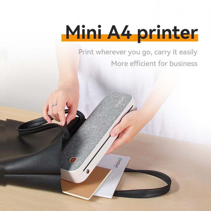 Thermal Mini Portable Ink-free A4 Printer - Portable Printers -  Trend Goods