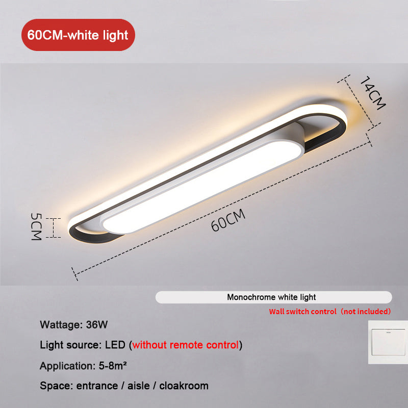 Rectangular Simple Modern LED Ceiling Lamp - Lighting -  Trend Goods