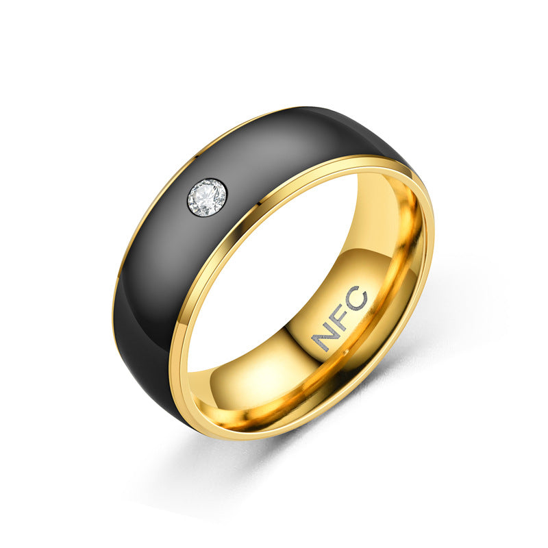 Multifunctional Smart Wearable Access Control Stainless Steel Ring - Rings -  Trend Goods