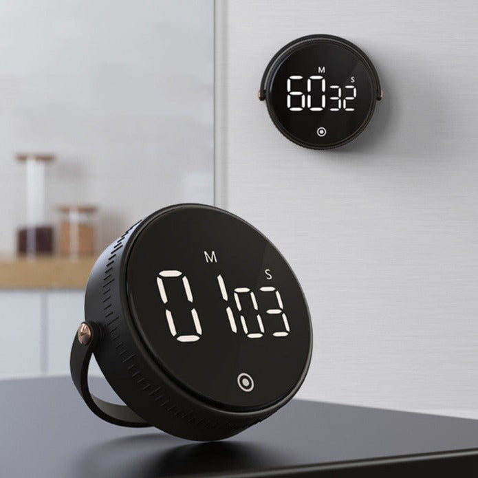 Silent Rotary Adjustable Digital Timer - Kitchen Gadgets -  Trend Goods