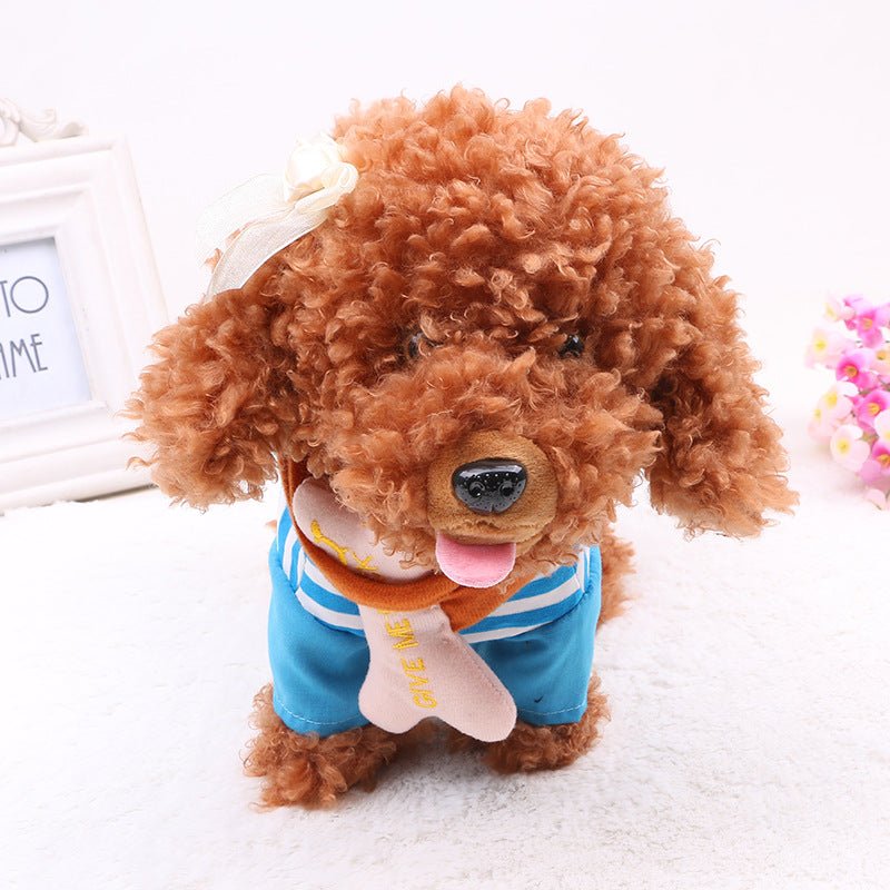 20 songs singing, walking, twisting electronic toy poodle - Plush Toys -  Trend Goods