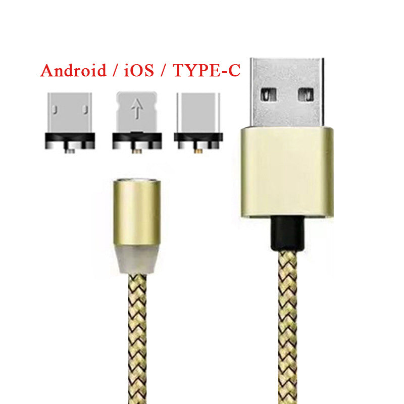 Magnetic LED charging cable 1m - Phone Cables -  Trend Goods