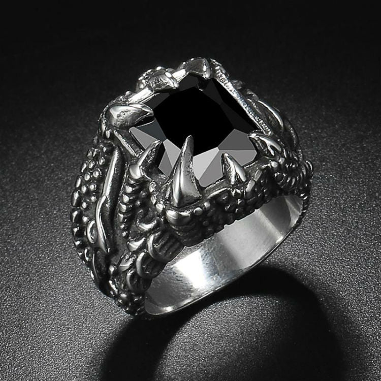 Men's Vintage Dragon Claw Ring - Rings -  Trend Goods