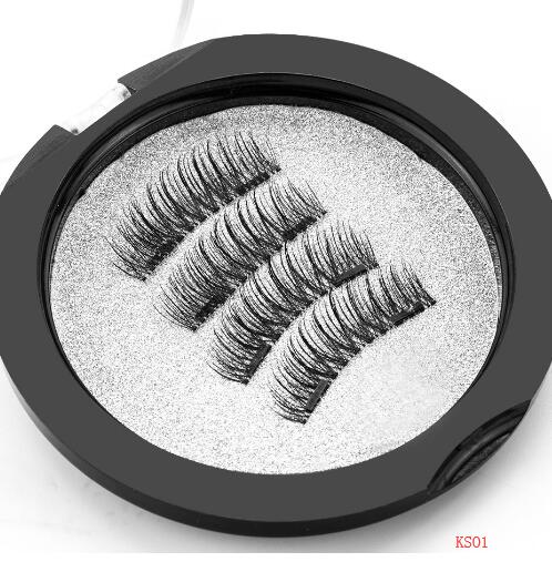 3D Double Magnetic Eyelashes - Eyelash Enhancers -  Trend Goods