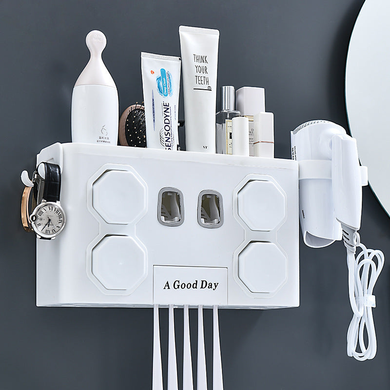 Wall Mounted Toothbrush Holder - Toothbrush Holders -  Trend Goods