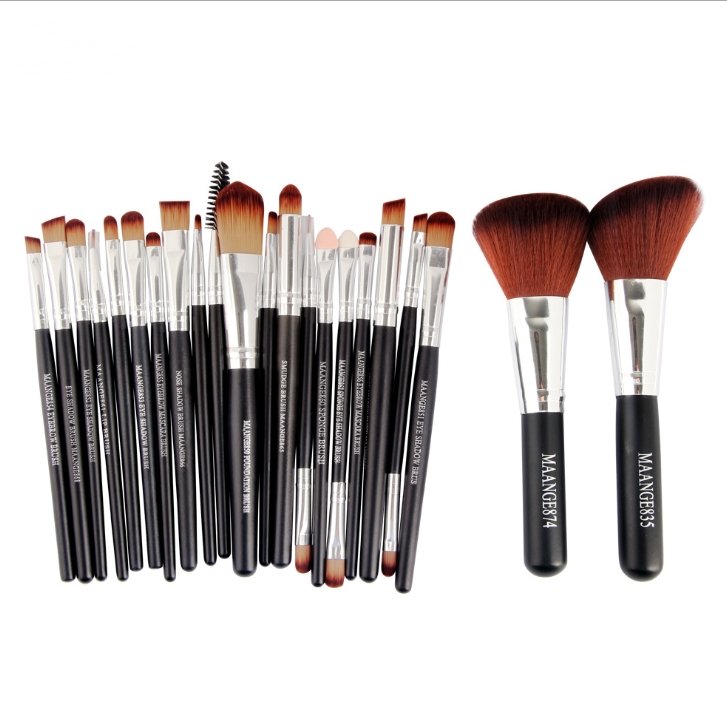 22 Piece Cosmetic Make-up Brush Set - Make-up Tools -  Trend Goods