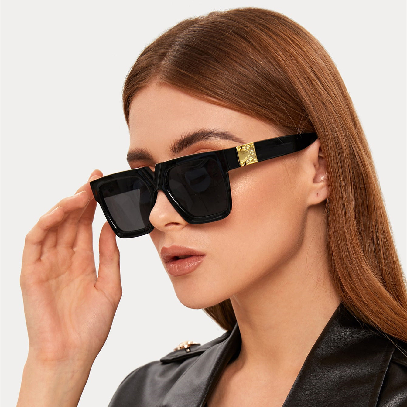 Square thick frame sunglasses - Sunglasses -  Trend Goods