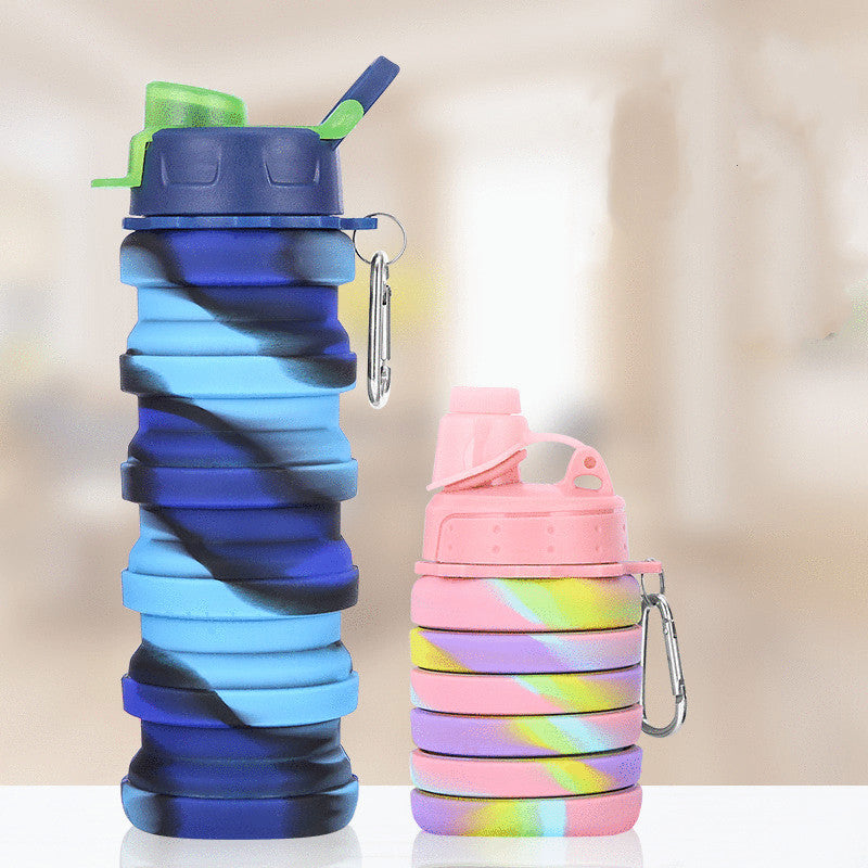 Leakproof Foldable Silicone Water Bottles - Water Bottles -  Trend Goods