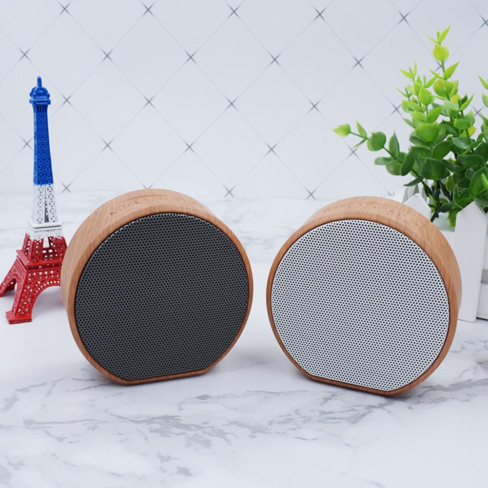 Portable Mini Wood Bluetooth Speaker - Bluetooth Speakers -  Trend Goods