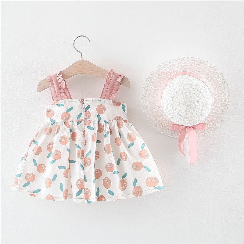 Baby girl thin princess dress with hat - Baby Dresses -  Trend Goods