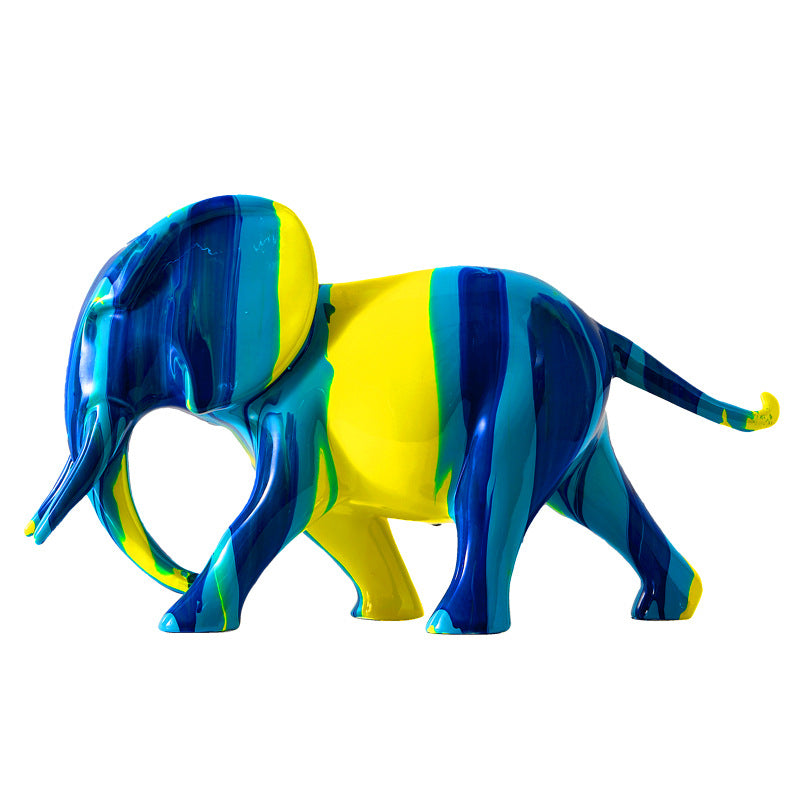 Resin Elephants Modern Home Decoration - Home Decor -  Trend Goods