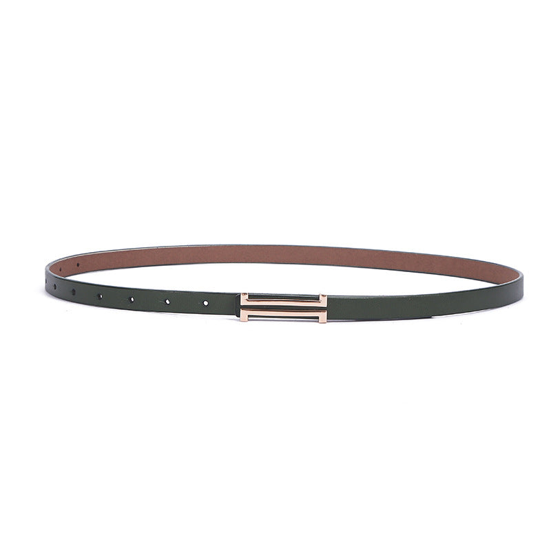 Fashion Leather Thin Belt For Women - Belts -  Trend Goods