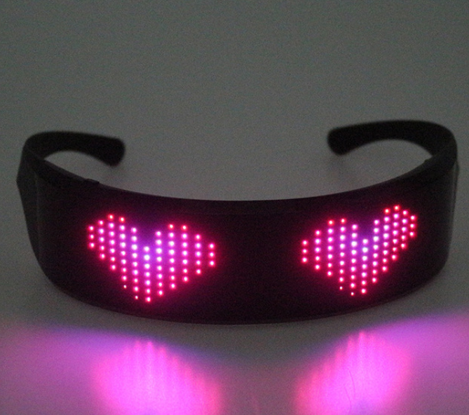 LED display glasses for dj music party - Smart Glasses -  Trend Goods