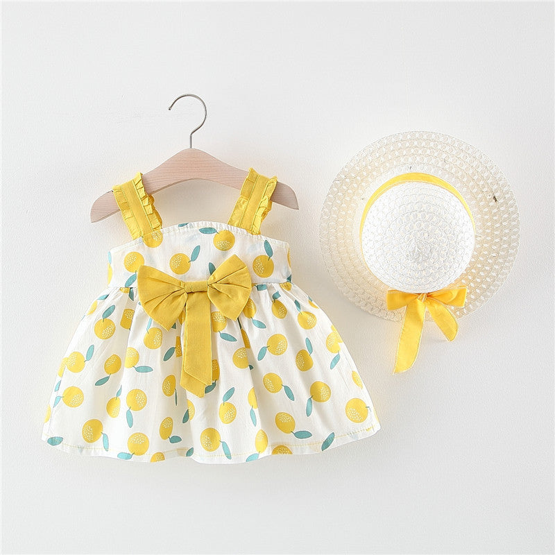 Baby girl thin princess dress with hat - Baby Dresses -  Trend Goods