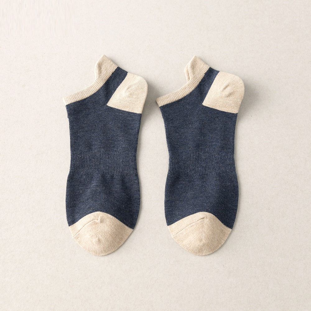 Spring And Summer Thin Cotton Breathable Short Boat Socks - Socks -  Trend Goods