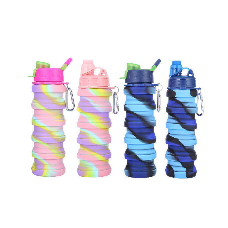 Leakproof Foldable Silicone Water Bottles - Water Bottles -  Trend Goods