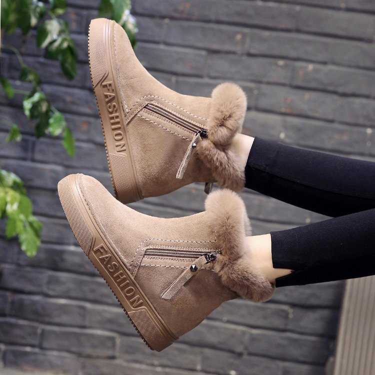 Winter Warm Plush Boots - Boots -  Trend Goods