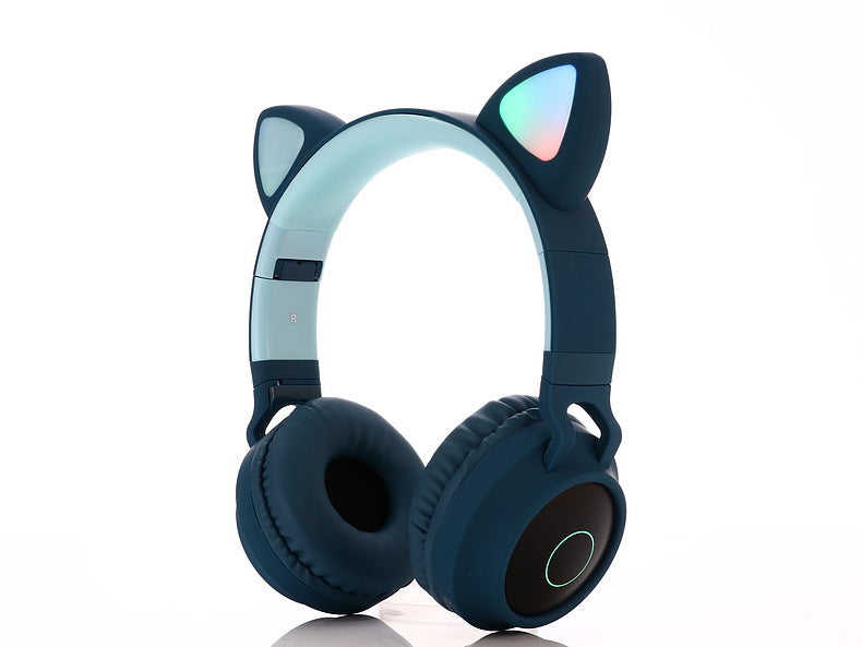 Cute Bluetooth 5.0 Headphone Stereo Wireless Headset - Bluetooth Headsets -  Trend Goods