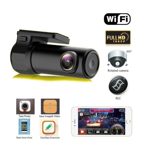 Mini WIFI Car DVR Camera APP Monitor - DashCams -  Trend Goods